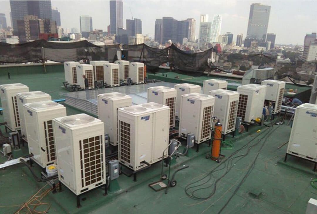 Instalación de aire acondicionado